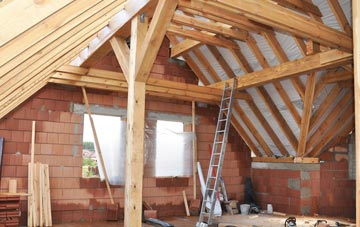 Druggers End attic trusses